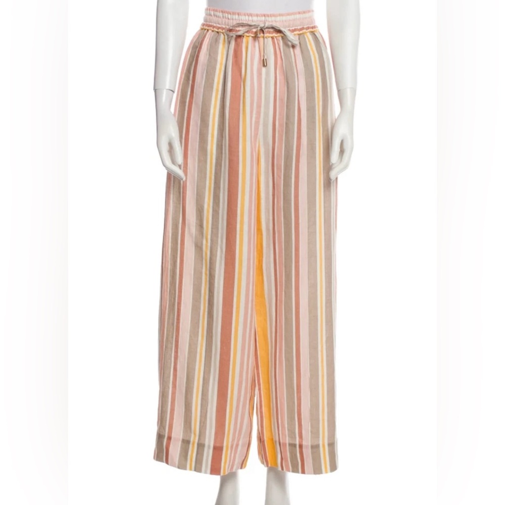 Ephemera Striped Wide Leg Pants